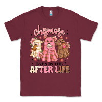 Burgundy chismosa even in the after life Classic Tee - MaliasSmallBusiness