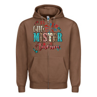 Chestnut Little mister America 4th of july Zipper Hoodie - HowdyJamesFarm