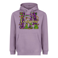 Lavender louisiana mardi gras Heavyweight Hoodie - OliviaCreatesArt