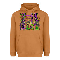 Meerkat louisiana mardi gras Heavyweight Hoodie - OliviaCreatesArt
