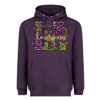 Plum louisiana mardi gras Heavyweight Hoodie - OliviaCreatesArt