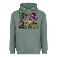 Sage louisiana mardi gras Heavyweight Hoodie - OliviaCreatesArt