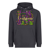 Smoke louisiana mardi gras Heavyweight Hoodie - OliviaCreatesArt