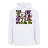 White louisiana mardi gras Heavyweight Hoodie - OliviaCreatesArt