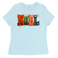 Baby Blue noel Ladies Tee - AdoDesignShop