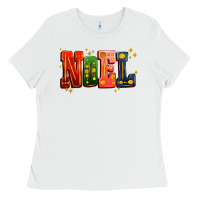 White noel Ladies Tee - AdoDesignShop