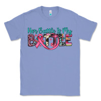 Colony Blue her battle is my battle Classic Tee - JahusDesignShop