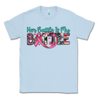 Dusty Blue her battle is my battle Classic Tee - JahusDesignShop