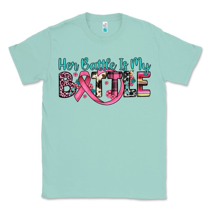 Her Battle Is My Battle Classic Tee by JahusDesignShop | Teevron