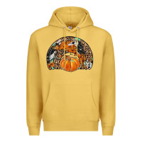 Antique Gold western pumpkin fall rainbow Premium Hoodie - JahusDesignShop