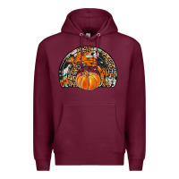 Burgundy western pumpkin fall rainbow Premium Hoodie - JahusDesignShop