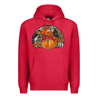 Cardinal western pumpkin fall rainbow Premium Hoodie - JahusDesignShop