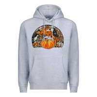 Heather Grey western pumpkin fall rainbow Premium Hoodie - JahusDesignShop