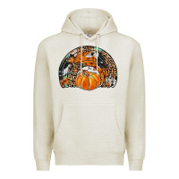 Oatmeal Heather western pumpkin fall rainbow Premium Hoodie - JahusDesignShop