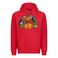 Red western pumpkin fall rainbow Premium Hoodie - JahusDesignShop