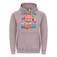 Vintage Zinc kiss your brain Vintage Hoodie - MaliasSmallBusiness