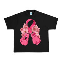 Black breast cancer with boxing gloves Urban Heavy Tee - MaliasSmallBusiness