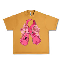 Peanut Butter breast cancer with boxing gloves Urban Heavy Tee - MaliasSmallBusiness