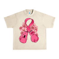 Sandshell breast cancer with boxing gloves Urban Heavy Tee - MaliasSmallBusiness
