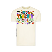 Vintage Arctic teacher crayons kids caffeine Vintage Tee - NancyCooperArtShop