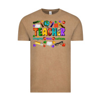 Vintage Coffee teacher crayons kids caffeine Vintage Tee - NancyCooperArtShop