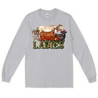 Moon Dust all the jingle ladies christmas cows Long Sleeve Tee - LillyAllenDesigns