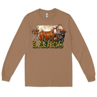 Toasted Coconut all the jingle ladies christmas cows Long Sleeve Tee - LillyAllenDesigns