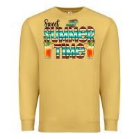 Antique Gold sweet summer time cocktail Premium Sweatshirt - CowCowDesign