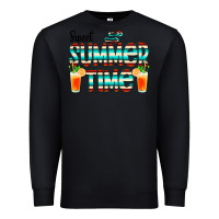 Black sweet summer time cocktail Premium Sweatshirt - CowCowDesign