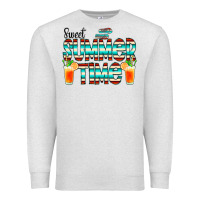 Oatmeal Heather sweet summer time cocktail Premium Sweatshirt - CowCowDesign