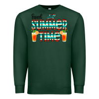 Sports Green sweet summer time cocktail Premium Sweatshirt - CowCowDesign
