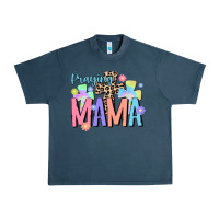 Midnight Navy praying mama Urban Heavy Tee - JahusDesignShop