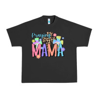 Pigment Black praying mama Urban Heavy Tee - JahusDesignShop