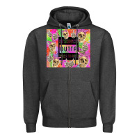 Charcoal Heather straight outta fucks to give Zipper Hoodie - TumblerDesignByShophia