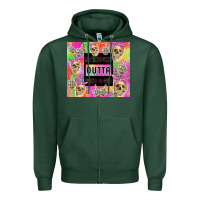 Sports Green straight outta fucks to give Zipper Hoodie - TumblerDesignByShophia