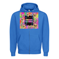 True Royal straight outta fucks to give Zipper Hoodie - TumblerDesignByShophia