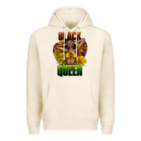 Tofu Black queen afro Premium Hoodie - HowdyJamesFarm