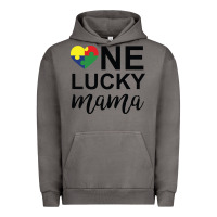 Pigment Tornado one lucky mama Urban Hoodie - CowhideDigitalArt