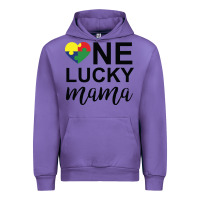 Tulip one lucky mama Urban Hoodie - CowhideDigitalArt