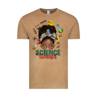 Vintage Camel science teacher afro messy bun Vintage Tee - NancyCooperArtShop