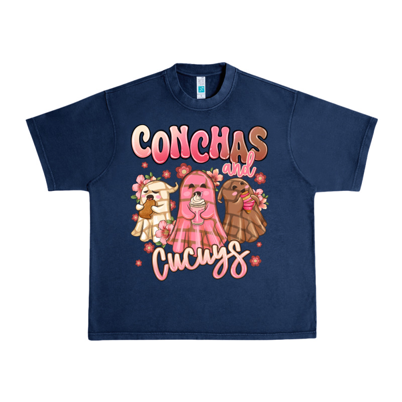 Conchas And Cucuys Mexican Desert Ghosts Urban Heavy Tee by MaliasSmallBusiness | Teevron