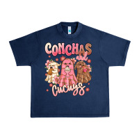 Navy conchas and cucuys mexican desert ghosts Urban Heavy Tee - MaliasSmallBusiness