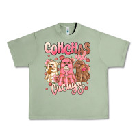 Oil Green conchas and cucuys mexican desert ghosts Urban Heavy Tee - MaliasSmallBusiness