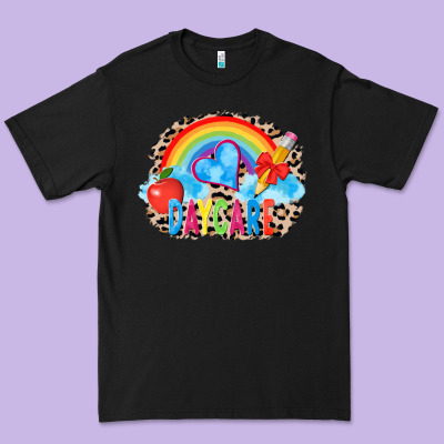 Back To School Daycare 3200x2400 Premium Tee Designed By Adodesignshop