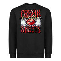 Black freak in the sheets Heavyweight Sweatshirt - BarkalooDesign
