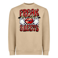 Mushroom freak in the sheets Heavyweight Sweatshirt - BarkalooDesign