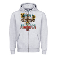 Heather Grey She loves Jesus and America too sunflower Zipper Hoodie - HowdyJamesFarm