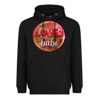Black lover babe olivia Heavyweight Hoodie - OliviaCreatesArt
