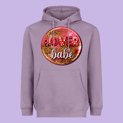Lover Babe Olivia Heavyweight Hoodie Designed By Oliviacreatesart