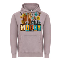 Vintage Zinc just a little moody with cow Vintage Hoodie - NancyCooperArtShop